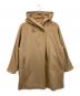 MaxMara（マックスマーラ）の古着「カシミヤ混フーディーウールコート」｜ベージュ