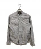RRLダブルアールエル）の古着「バンドカラーシャツ」｜グレー