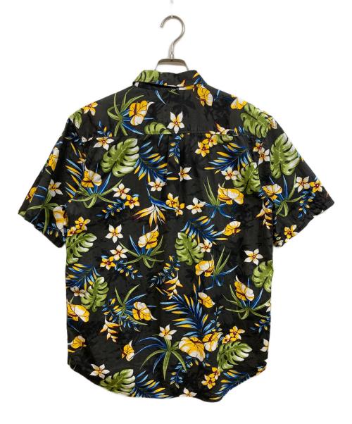 stussy（ステューシー）stussy (ステューシー) ボタニカル半袖シャツ ブラック サイズ:SIZE Lの古着・服飾アイテム