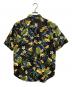 stussy (ステューシー) ボタニカル半袖シャツ ブラック サイズ:SIZE L：7000円