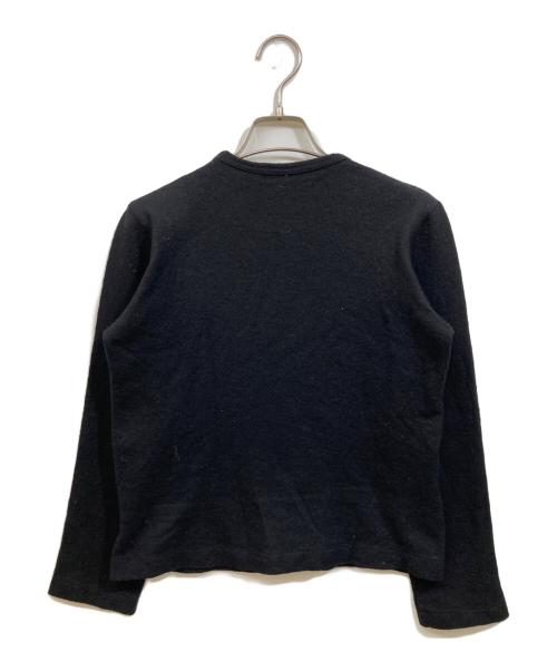 tricot COMME des GARCONS（トリココムデギャルソン）tricot COMME des GARCONS (トリココムデギャルソン) サッカーボールモチーフニット ブラック サイズ:実寸をご確認くださいの古着・服飾アイテム