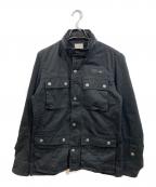 DIESELディーゼル）の古着「ミリタリージャケット」｜ブラック