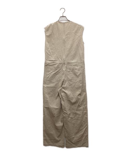 Demi-Luxe Beams（デミルクス ビームス）Demi-Luxe Beams (デミルクス ビームス) リネン混オールインワン アイボリー サイズ:36の古着・服飾アイテム