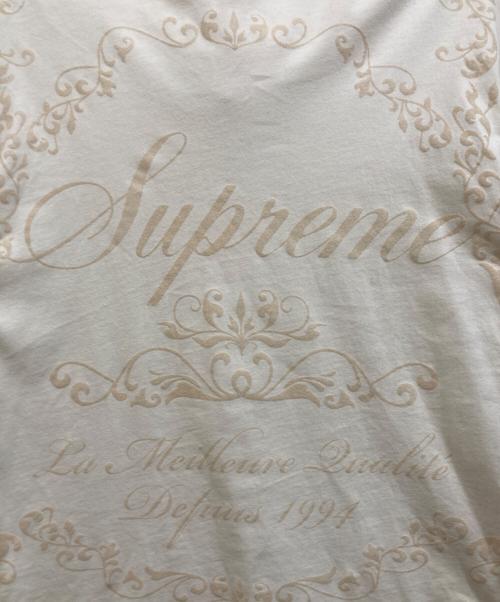 SUPREME（シュプリーム）Supreme (シュプリーム) Celebre Hooded L/S Top ベージュ サイズ:Sの古着・服飾アイテム