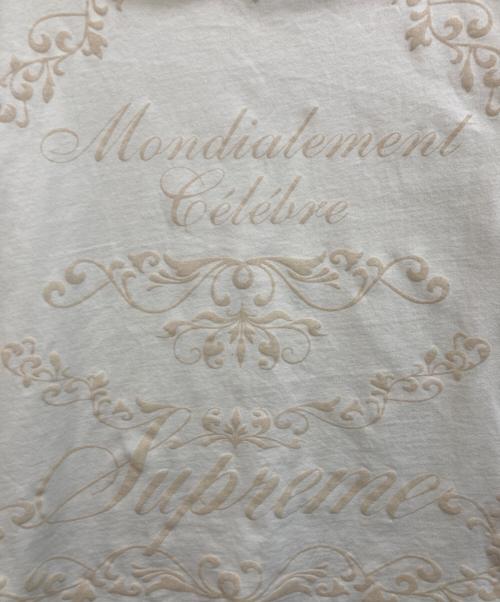 SUPREME（シュプリーム）Supreme (シュプリーム) Celebre Hooded L/S Top ベージュ サイズ:Sの古着・服飾アイテム