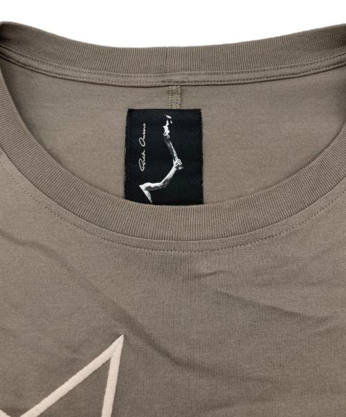 RICK OWENS（リックオウエンス）RICK OWENS (リックオウエンス) Champion (チャンピオン) TOMMY T ベージュ サイズ:SIZE M(JP L)の古着・服飾アイテム