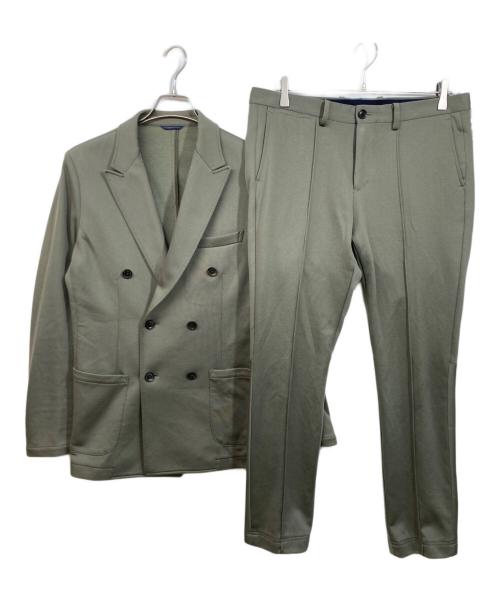 Junhashimoto（ジュンハシモト）junhashimoto (ジュンハシモト) セットアップスーツ 黄緑 サイズ:SIZE 4の古着・服飾アイテム
