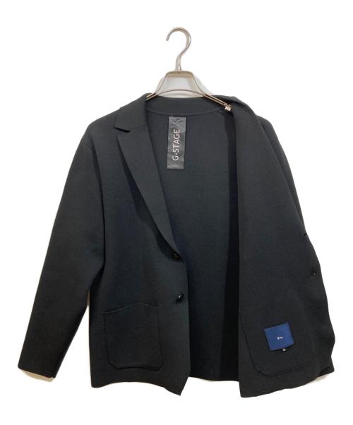 G-Stage（ジーステージ）G-Stage (ジーステージ) G-ZERO ミラノリブニットジャージジャケット＆パンツ ブラック サイズ:SIZE 48の古着・服飾アイテム