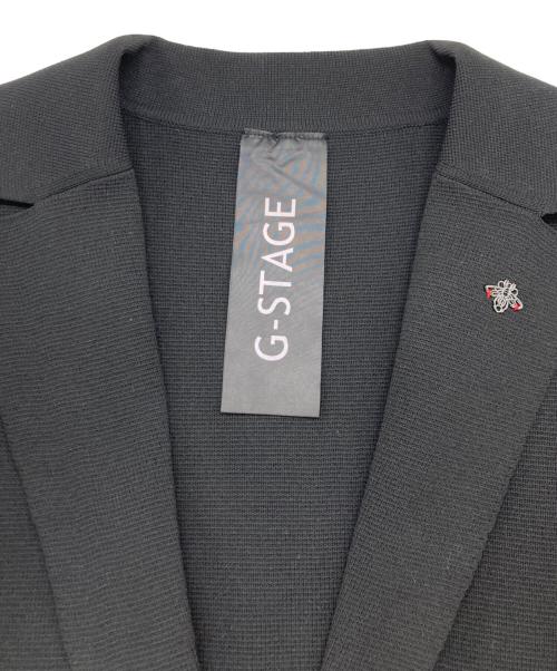 G-Stage（ジーステージ）G-Stage (ジーステージ) G-ZERO ミラノリブニットジャージジャケット＆パンツ ブラック サイズ:SIZE 48の古着・服飾アイテム
