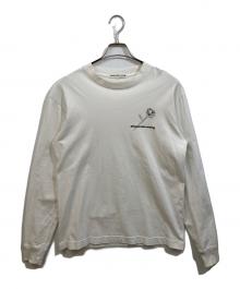 ALEXANDER WANG（アレキサンダー・ワン）の古着「Money Rose Long Sleeve Tee」｜ホワイト