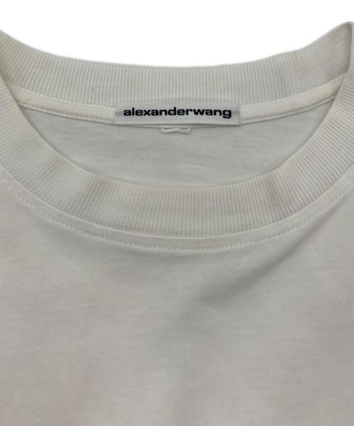 ALEXANDER WANG（アレキサンダー・ワン）ALEXANDER WANG (アレキサンダー・ワン) Money Rose Long Sleeve Tee ホワイト サイズ:SIZE XSの古着・服飾アイテム