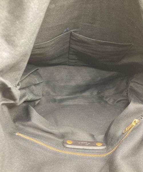 Ense（アンサ）ense (アンサ) スウェード地リュック グリーンの古着・服飾アイテム