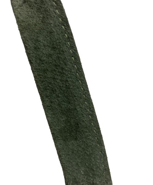 Ense（アンサ）ense (アンサ) スウェード地リュック グリーンの古着・服飾アイテム