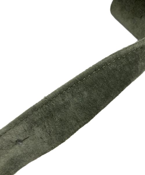 Ense（アンサ）ense (アンサ) スウェード地リュック グリーンの古着・服飾アイテム