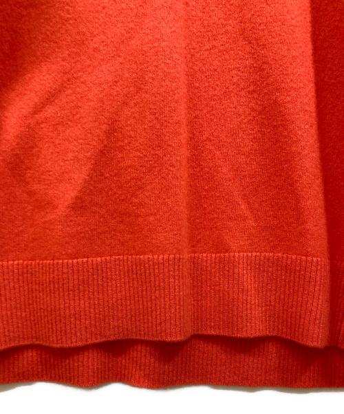23区（ニジュウサンク）23区 (ニジュウサンク) ピュアカシミヤ タートルネック ニット オレンジ サイズ:SIZE 44の古着・服飾アイテム