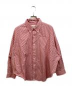 THE SHINZONEザ シンゾーン）の古着「STRIPE DADDY SHIRT」｜レッド