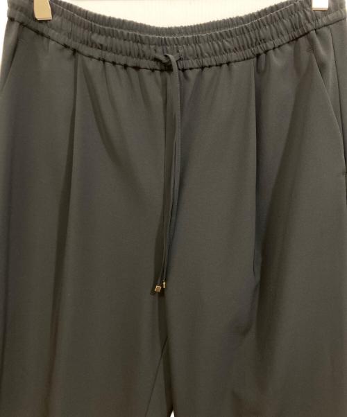 23区（ニジュウサンク）23区 (ニジュウサンク) ウエストゴムワイドパンツ ブラック サイズ:SIZE 44の古着・服飾アイテム