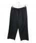 23区（ニジュウサンク）の古着「ウエストゴムワイドパンツ」｜ブラック