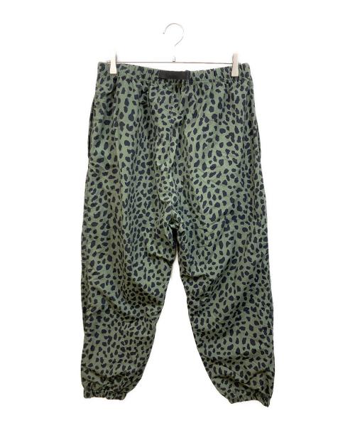 GRAMICCI（グラミチ）GRAMICCI (グラミチ) WACKO MARIA (ワコマリア) レオパードトラックパンツ カーキ サイズ:SIZE Mの古着・服飾アイテム