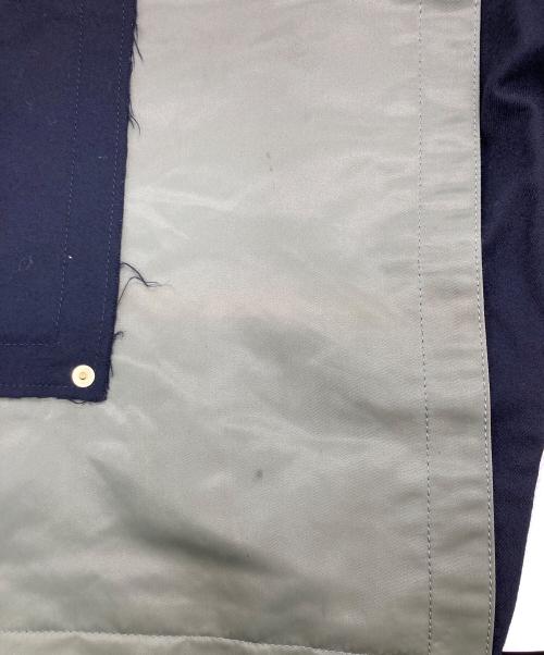 sacai（サカイ）sacai (サカイ) Fabric Combo Pants ネイビー サイズ:SIZE 3の古着・服飾アイテム