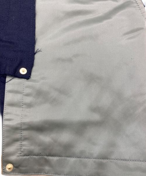 sacai（サカイ）sacai (サカイ) Fabric Combo Pants ネイビー サイズ:SIZE 3の古着・服飾アイテム