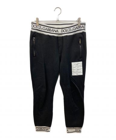 【中古】DOLCE&GABBANA スウェットパンツ DG S DOLCE&GABBANA - DOLCE&GABBANA スウェットパンツ 44(S位) グレー