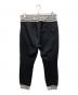 DOLCE & GABBANA (ドルチェ＆ガッバーナ) ロゴテープスウェットパンツ ブラック サイズ:SIZE 50：20000円