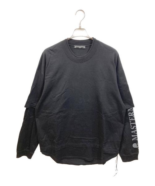 Mastermind WORLD（マスターマインド ワールド）Mastermind WORLD (マスターマインド ワールド) ロングスリーブTシャツ ブラック サイズ:Lの古着・服飾アイテム
