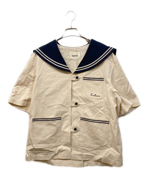 FRITUR（フリッター）FRITUR (フリッター) SAILOR HALF COAT ベージュ サイズ:Freeの古着・服飾アイテム