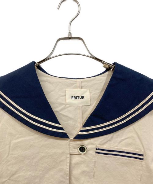 FRITUR（フリッター）FRITUR (フリッター) SAILOR HALF COAT ベージュ サイズ:Freeの古着・服飾アイテム