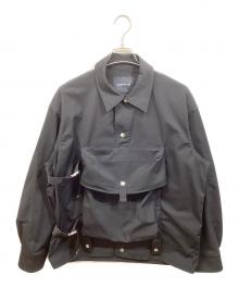 ALMOSTBLACK（オールモストブラック）の古着「body bag docking jacket」｜ブラック