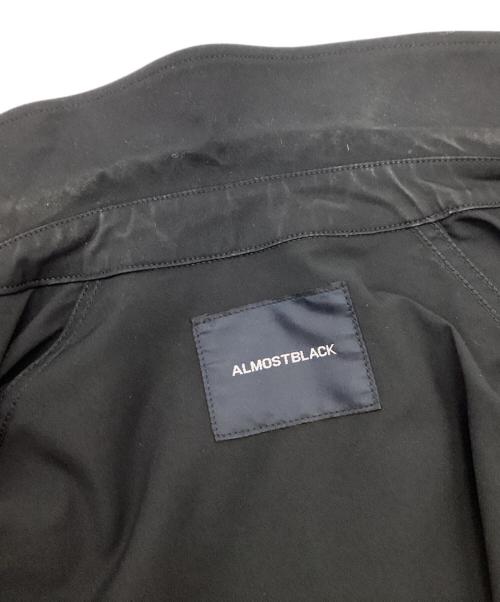 ALMOSTBLACK（オールモストブラック）ALMOSTBLACK (オールモストブラック) body bag docking jacket ブラック サイズ:2の古着・服飾アイテム