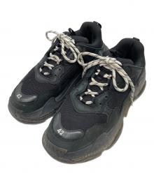 BALENCIAGA（バレンシアガ）の古着「TRIPLE S」｜ブラック