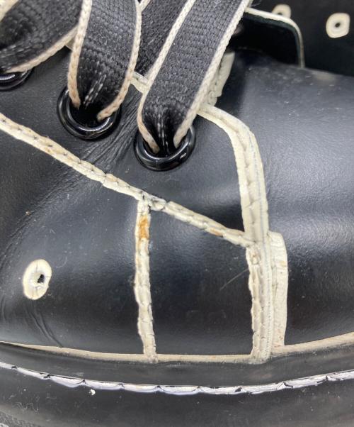 ALEXANDER McQUEEN（アレキサンダーマックイーン）ALEXANDER McQUEEN (アレキサンダーマックイーン) ペイントデザインスニーカー ブラック サイズ:42の古着・服飾アイテム