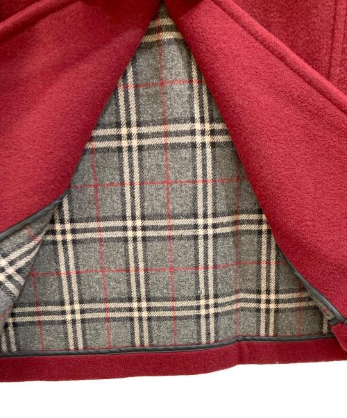 Burberry's（バーバリー）Burberry's (バーバリーズ) ダッフルコート レッド サイズ:Ｍの古着・服飾アイテム