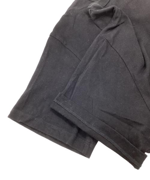 maison kitsune（メゾンキツネ）MAISON KITSUNE (メゾンキツネ) ビッグパステルフォックスヘッドロゴTシャツ ブラック サイズ:SIZE Mの古着・服飾アイテム