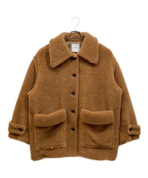 CLANE（クラネ）CLANE (クラネ) RIDGE POCKET BOA COAT ブラウン サイズ:SIZE 2の古着・服飾アイテム