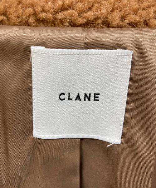 CLANE（クラネ）CLANE (クラネ) RIDGE POCKET BOA COAT ブラウン サイズ:SIZE 2の古着・服飾アイテム