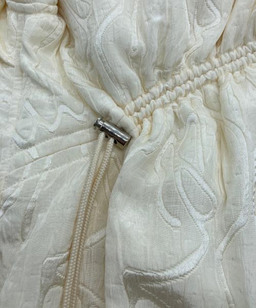 TODAYFUL（トゥデイフル）TODAYFUL (トゥデイフル) Jacquard Down Coat アイボリー サイズ:SIZE 38の古着・服飾アイテム