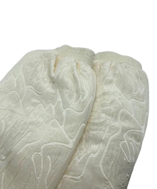 TODAYFUL（トゥデイフル）TODAYFUL (トゥデイフル) Jacquard Down Coat アイボリー サイズ:SIZE 38の古着・服飾アイテム