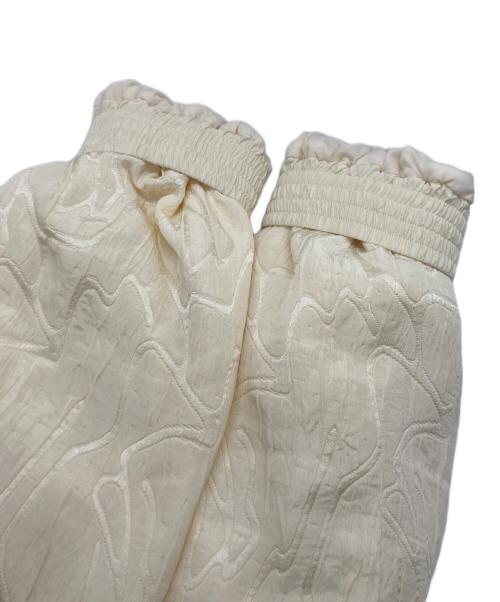 TODAYFUL（トゥデイフル）TODAYFUL (トゥデイフル) Jacquard Down Coat アイボリー サイズ:SIZE 38の古着・服飾アイテム