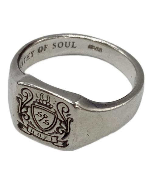 sympathy of soul（シンパシーオブソウル）SYMPATHY OF SOUL (シンパシーオブソウル) Small Signet Ring シルバー サイズ:4号の古着・服飾アイテム