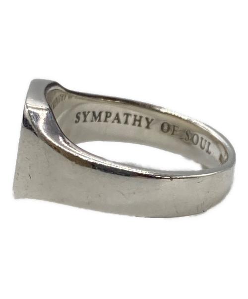 sympathy of soul（シンパシーオブソウル）SYMPATHY OF SOUL (シンパシーオブソウル) Small Signet Ring シルバー サイズ:4号の古着・服飾アイテム