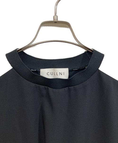 CULLNI（クルニ）CULLNI (クルニ) bycolor poly S/S Tee ブラック サイズ:	SIZE 1の古着・服飾アイテム