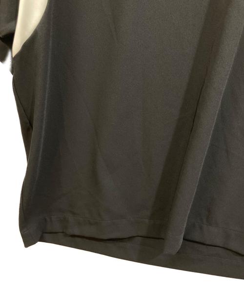 CULLNI（クルニ）CULLNI (クルニ) bycolor poly S/S Tee ブラック サイズ:	SIZE 1の古着・服飾アイテム