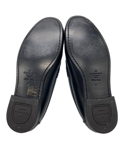 CARMINA（カルミナ）CARMINA (カルミナ) コインローファー ブラック サイズ:SIZE 8の古着・服飾アイテム