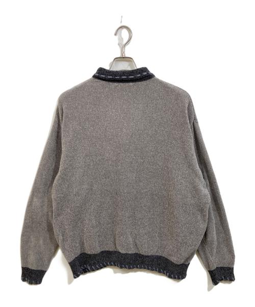 HARE（ハレ）HARE (ハレ) モールステッチニットシャツ グレー サイズ:FREEの古着・服飾アイテム