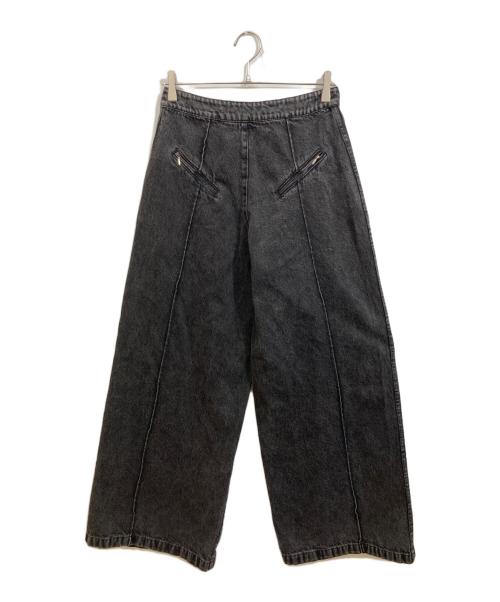 adidas（アディダス）adidas (アディダス) ファッション モントリオール デニムジーンズ ブラック サイズ:29の古着・服飾アイテム