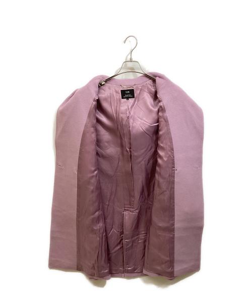 23区（ニジュウサンク）23区 (ニジュウサンク) フーデッドコート パープル サイズ:SIZE 38の古着・服飾アイテム