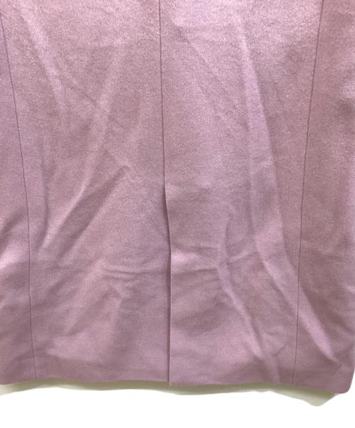 23区（ニジュウサンク）23区 (ニジュウサンク) フーデッドコート パープル サイズ:SIZE 38の古着・服飾アイテム